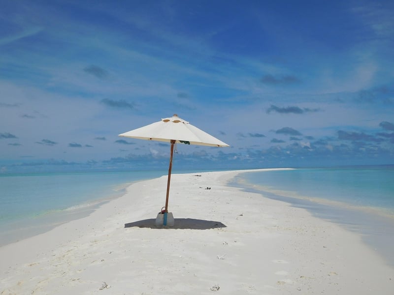 Secluded Beaches in the Maldives